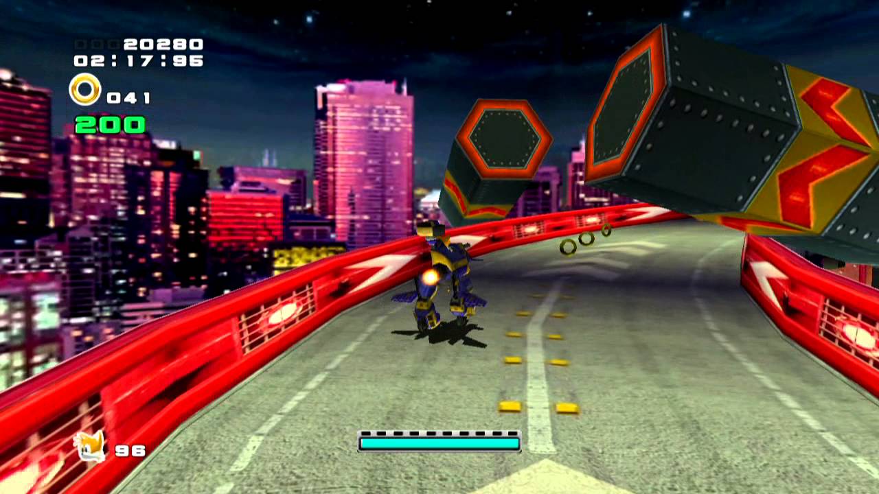 Sonic Adventure 2: Mission Street Mission #5 - Hard Mode - A Rank