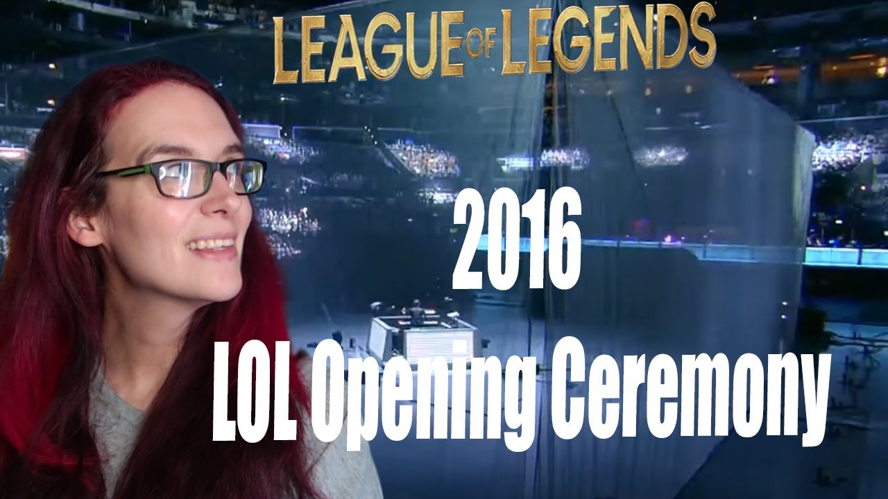 My favorite so far ! |  2016 Ceremony Opening | League of Legends | REACTION