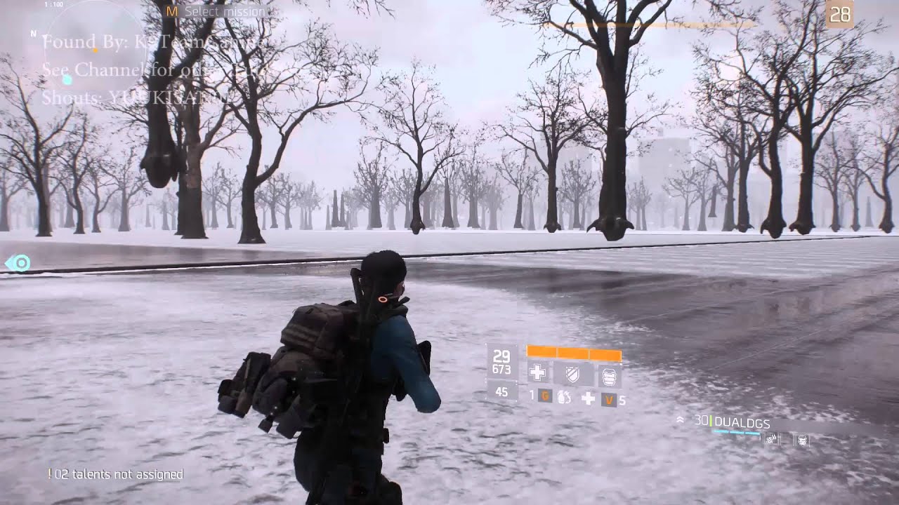 The Division Glitches: Exploring Central Park and Unfinished Dark Zone DLC