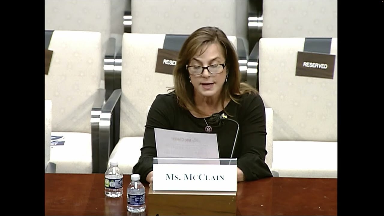 Rep. Lisa McClain provides testimony for H.R. 5754, the Patient Advocate Tracker Act
