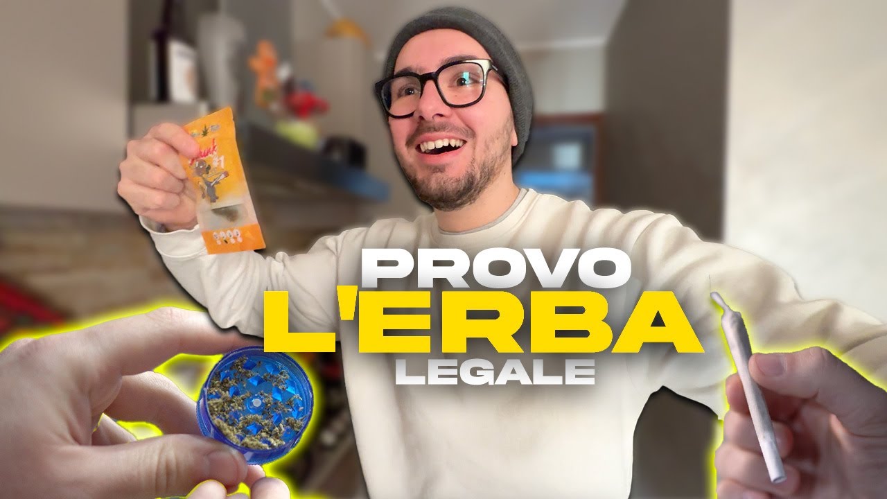PROVO L'ERBA LEGALE per la PRIMA VOLTA E..