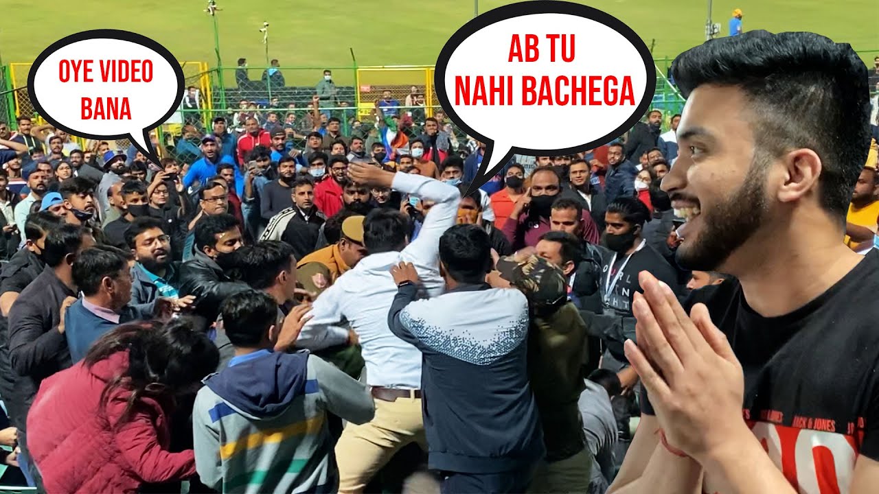 Cricket match ke beech hua panga | India vs New Zealand | Jaipur |