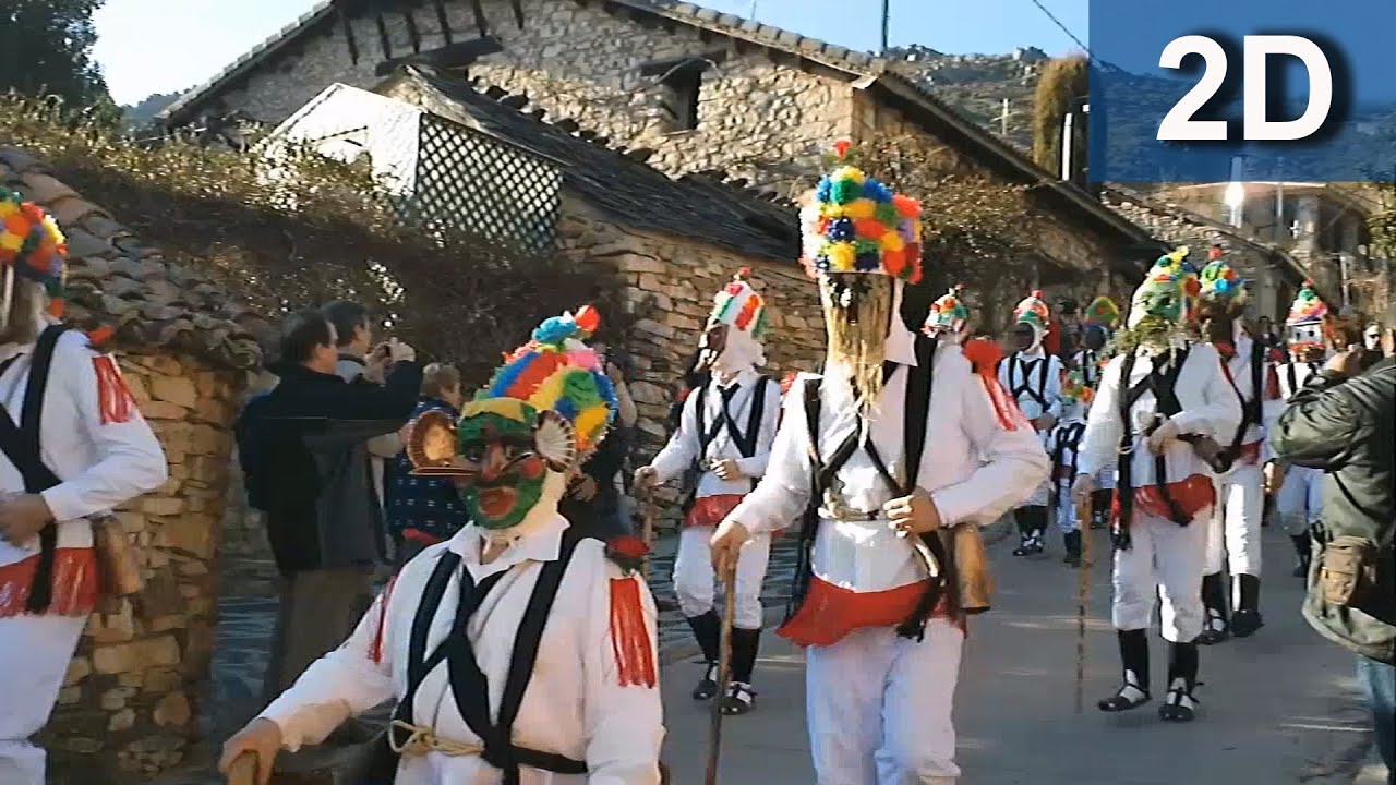 Ruta de la Arquitectura Negra. Almiruete, Botargas y Mascaritas. (Versión 2D)