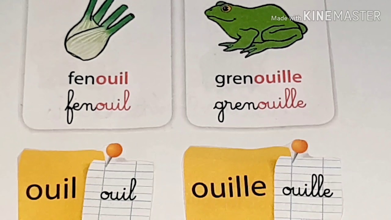 son oui ouille cp