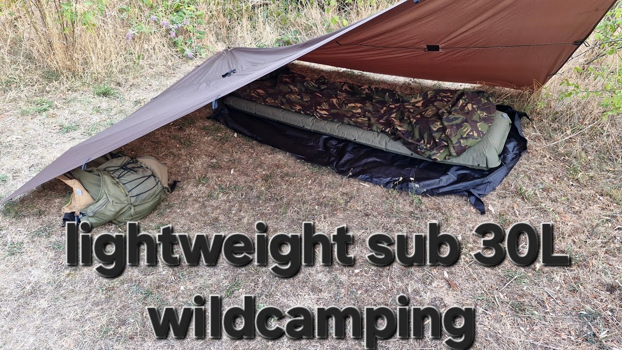 Sub 30L wildcamping 