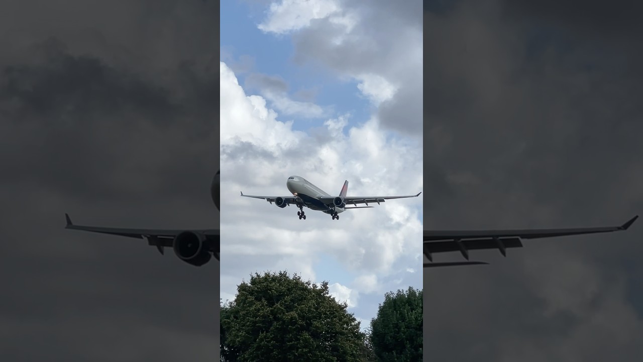 N861NW Airbus A330-200 Delta Airlines DL32 from Dallas-Forth Worth LHR27L 