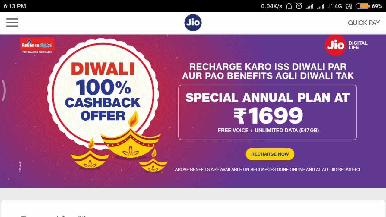 JIO Cheating | 1699 JIO One Year