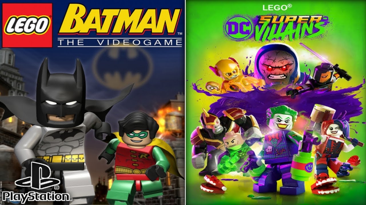 LEGO BATMAN PLAYSTATION EVOLUTION (Ps1 - Ps4)