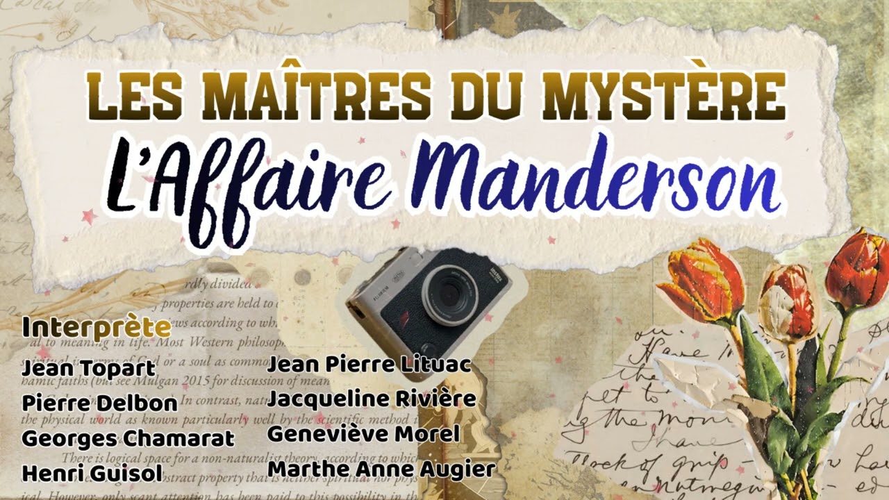 Les Maîtres du mystère - L'Affaire Manderson
