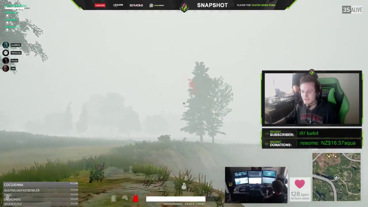 Grenades or a TaintedSnapshot artillery barrage on PUBG?