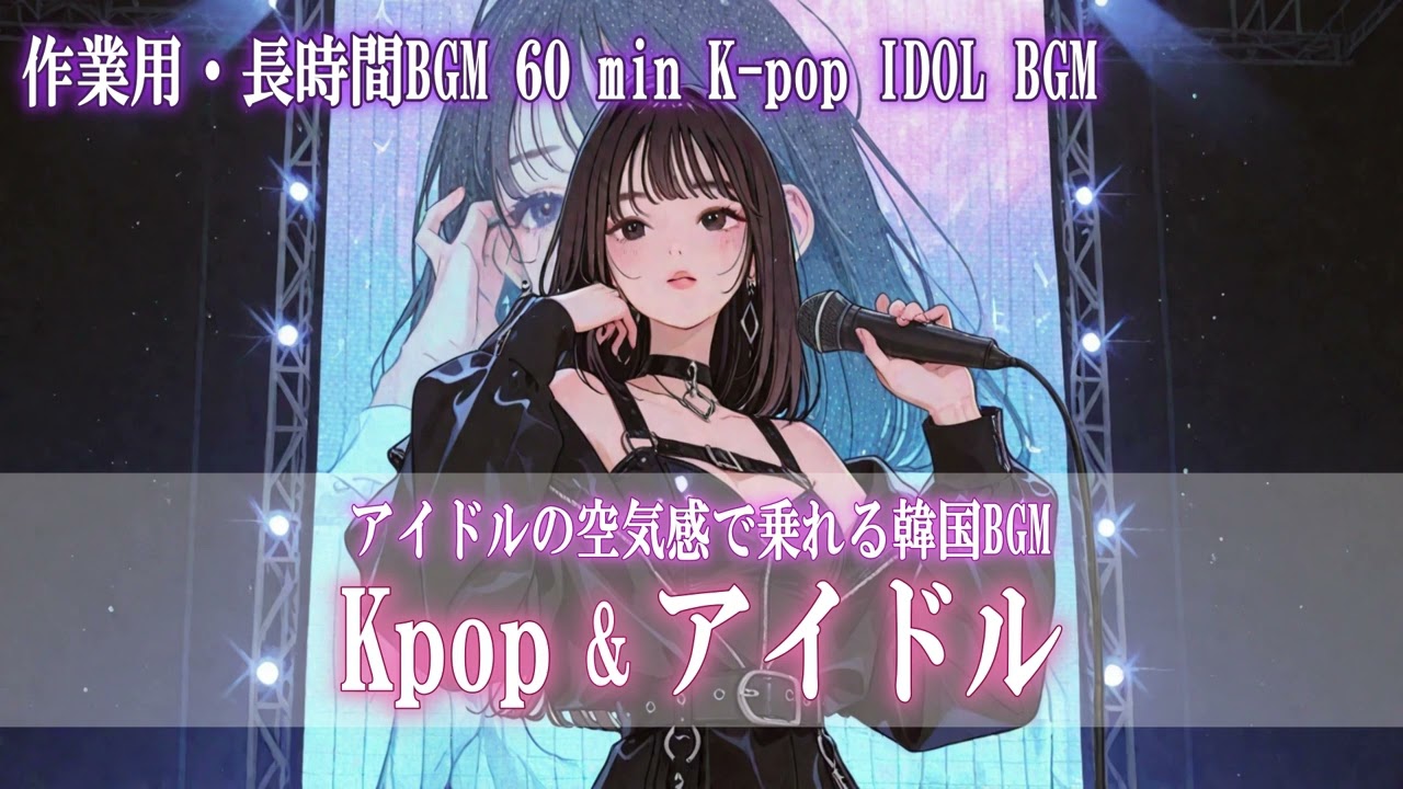 集中が加速するK-POP風BGM｜作業・勉強用