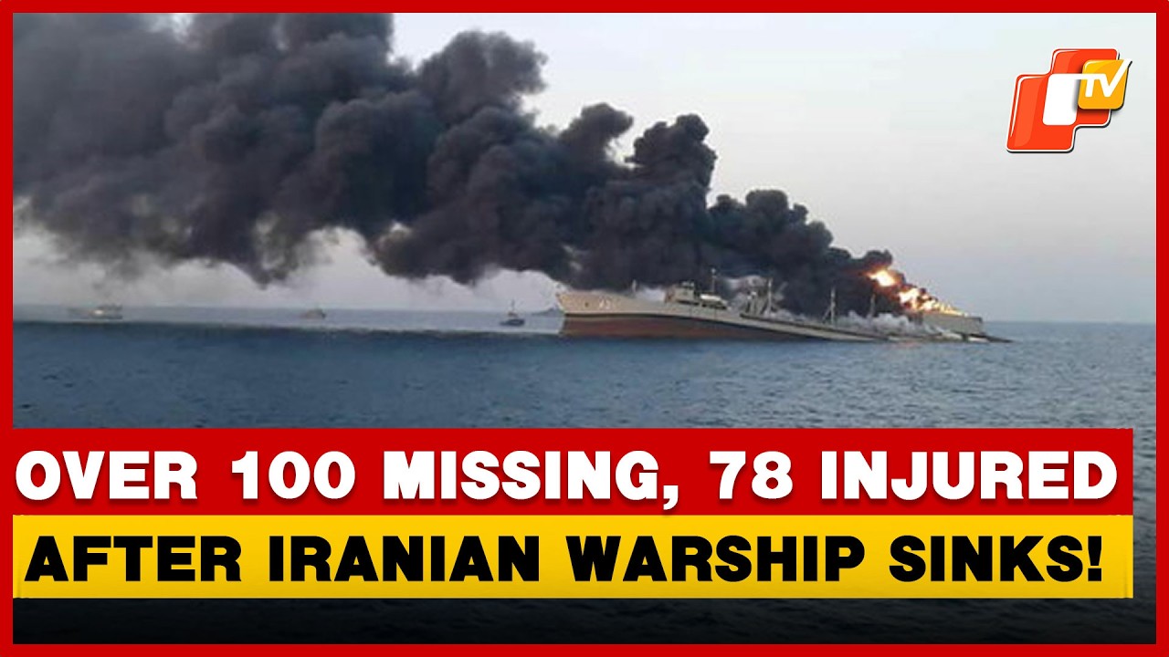 Iranian Navy Frigate Sinks Off Sri Lanka; Over 100 Missing, 78 Injured | OTV
