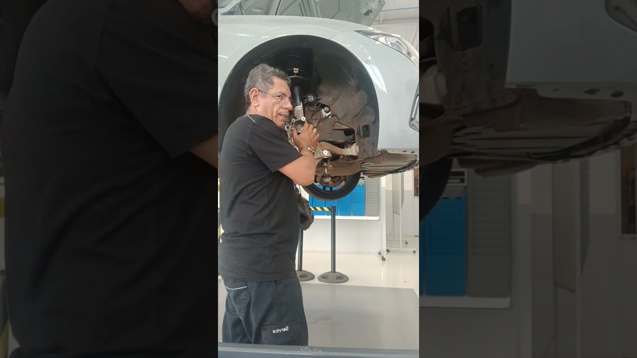 Revisando a suspensão dianteira 