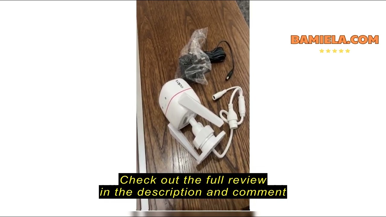 Review Tapo 2K Outdoor Security Camera, Motion Detection, IP66 Weatherproof, Built-in Siren, 2-way A