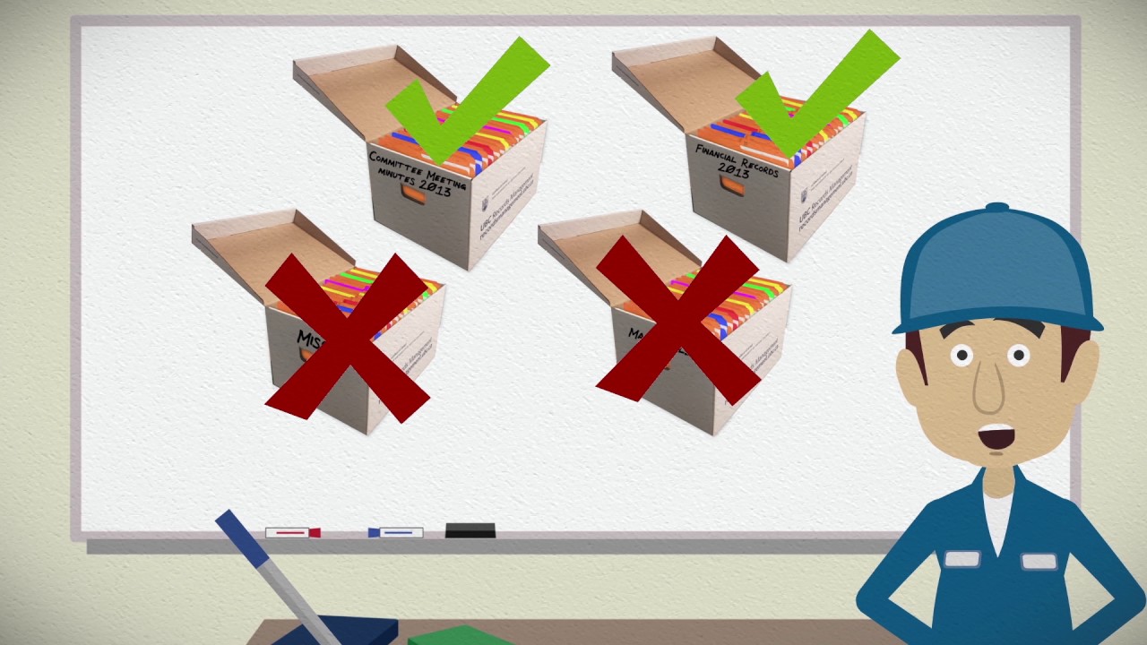Records Management Advanced: Sending records to off-site storage
