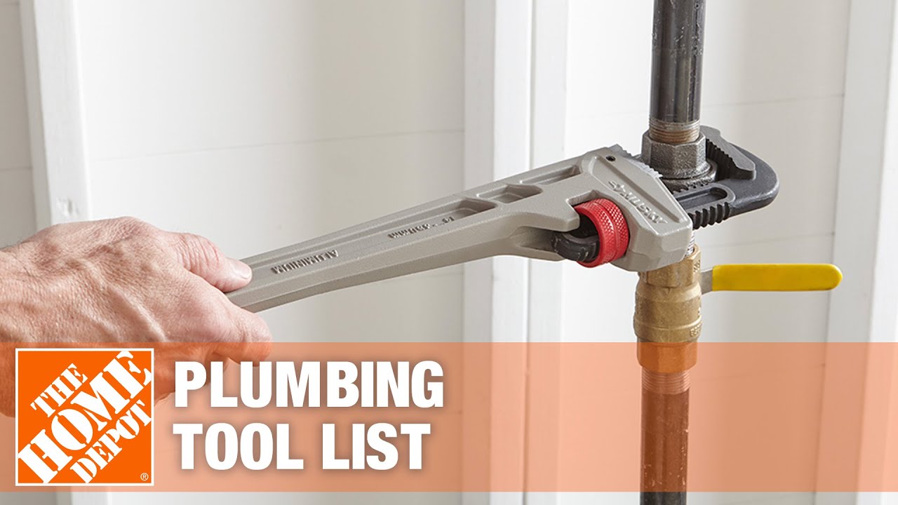 Plumbing Tools List for a Better Toolbox | The Home Depot