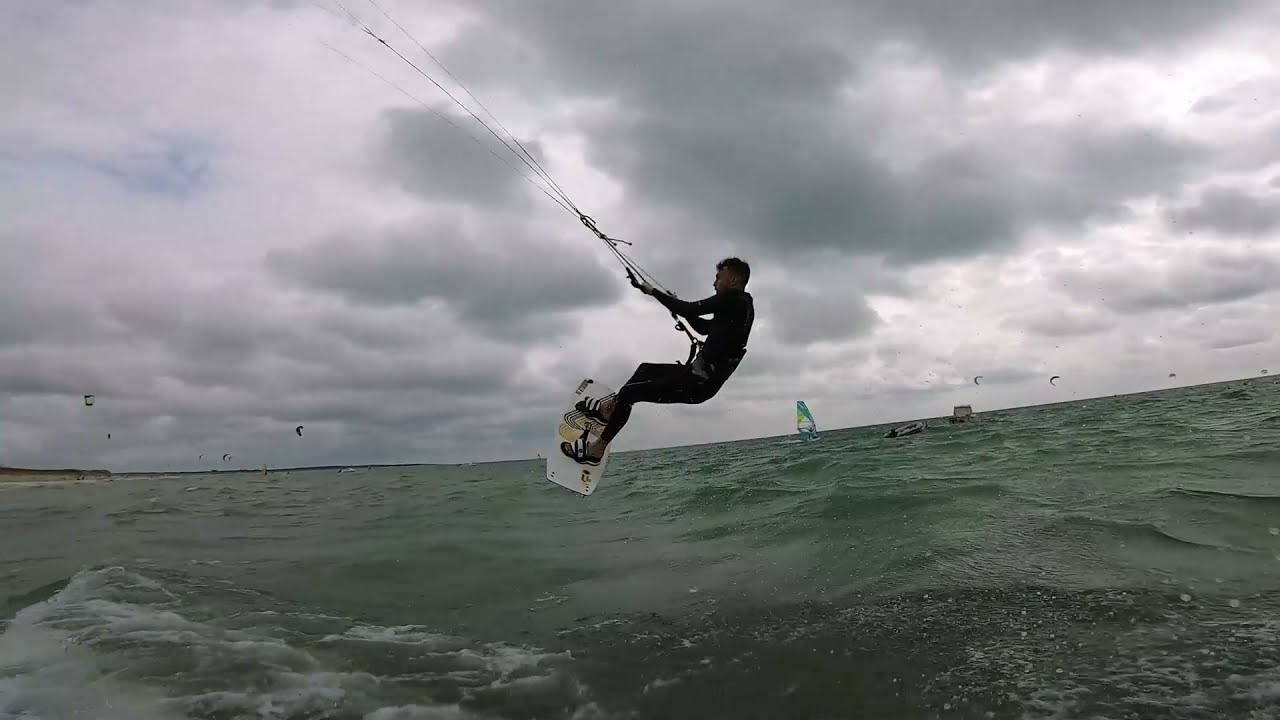 Session kitesurf aux Huttes - 27 juillet 2021