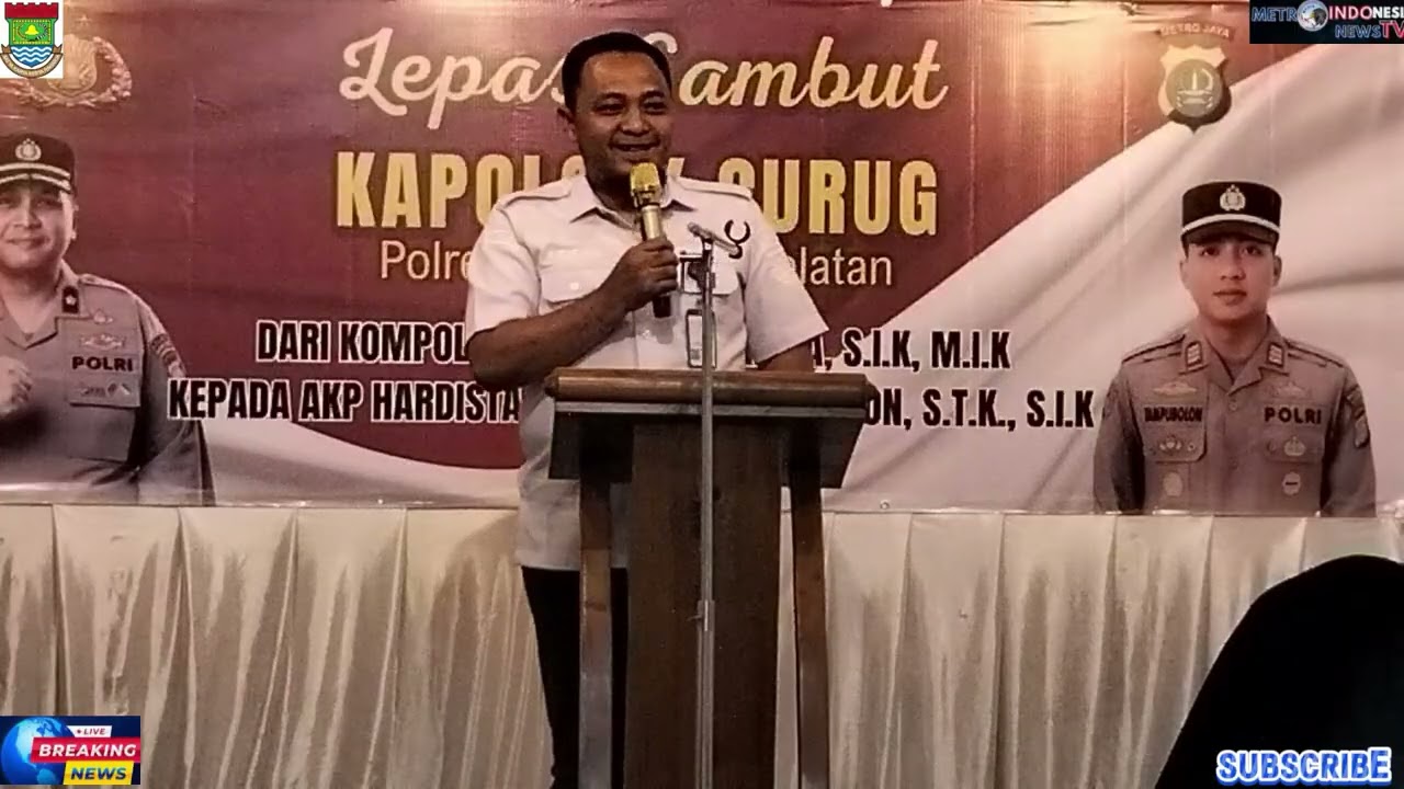 MetroIndonesiaNewsTV Acara Lepas Sambut Kapolsek Curug, Februari 2026