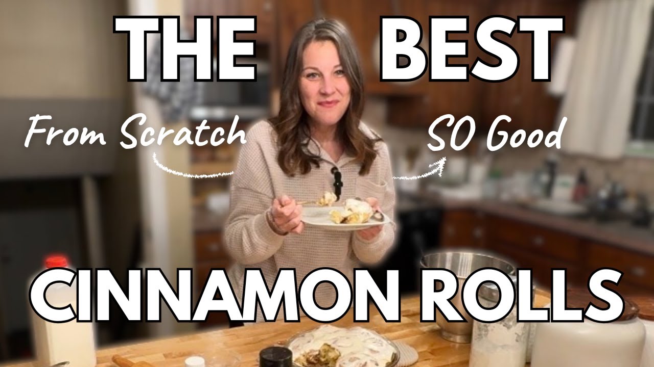 The BEST Homemade Cinnamon Rolls | Ranch to Table Cinnamon Rolls (Devin’s Version)