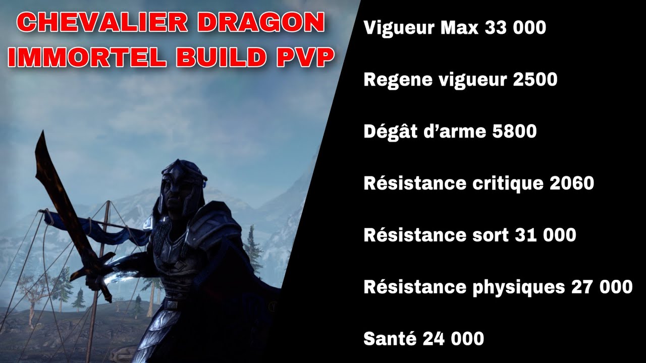 [ FR ] TESO - Stamina DK Invincible PvP Build  - (Flames Of Ambition)🇫🇷
