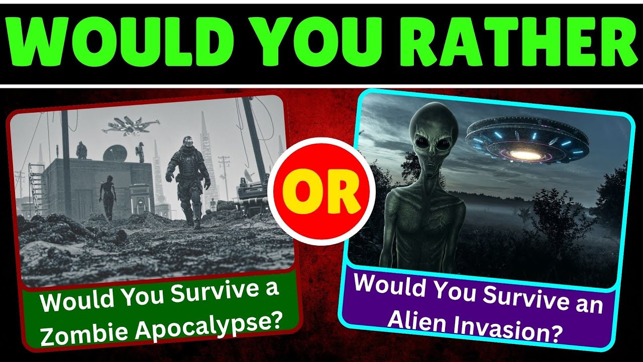 Would You Survive: Zombie Apocalypse or Alien Invasion? (Impossible Choices!