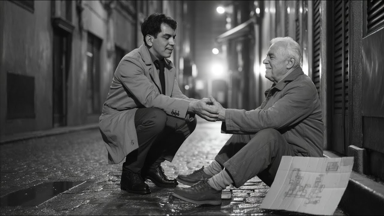 Un anciano CIEGO esperó 6 horas bajo lluvia para ver a Cantinflas—lo que Mario descubrió lo DESTROZÓ