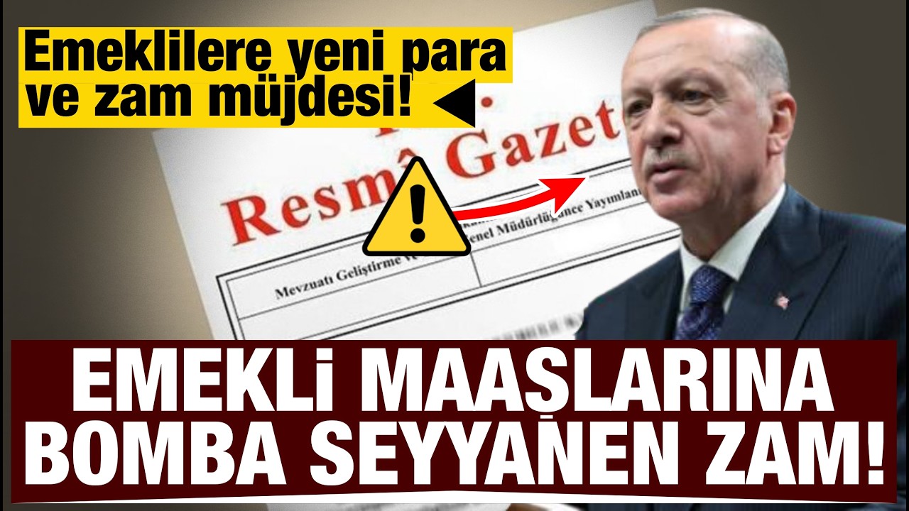 Refah Payı ve Ek Zam İle Birlikte Emeklinin Cüzdanı Nihayet Dolup Taşacak!