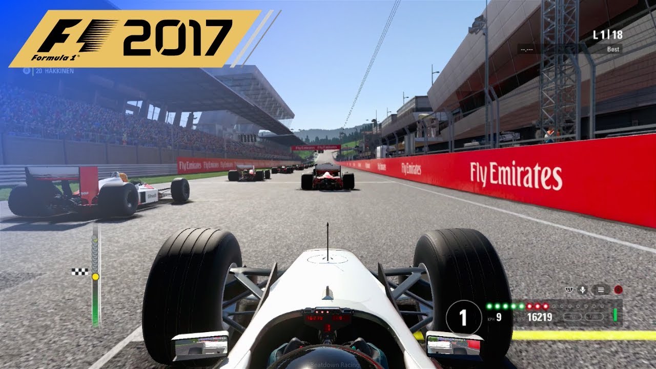 F1 2017 - 25% Classic Race in Häkkinen's 1998 McLaren at the Red Bull Ring
