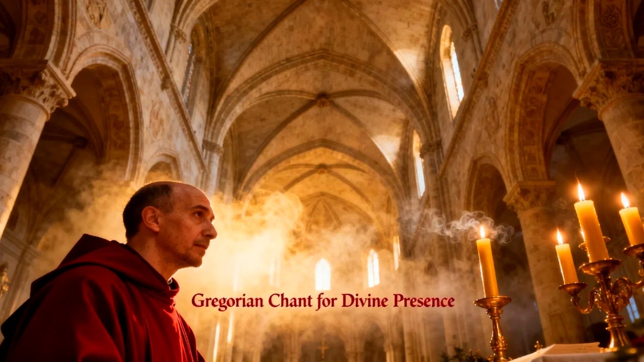 Gregorian Chant for Healing Sleep and Holy Balance | Benedictine Ambience and Sacred Calm