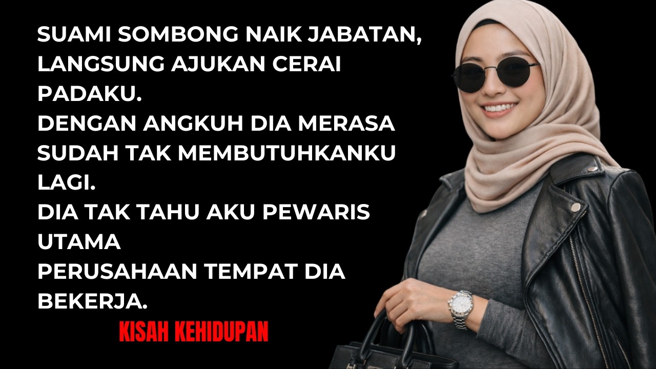SUAMI SOMBONG NAIK JABATAN LANGSUNG CERAIKAN AKU - DIA LUPA AKU PEWARIS PERUSAHAAN TEMPAT DIA KERJA