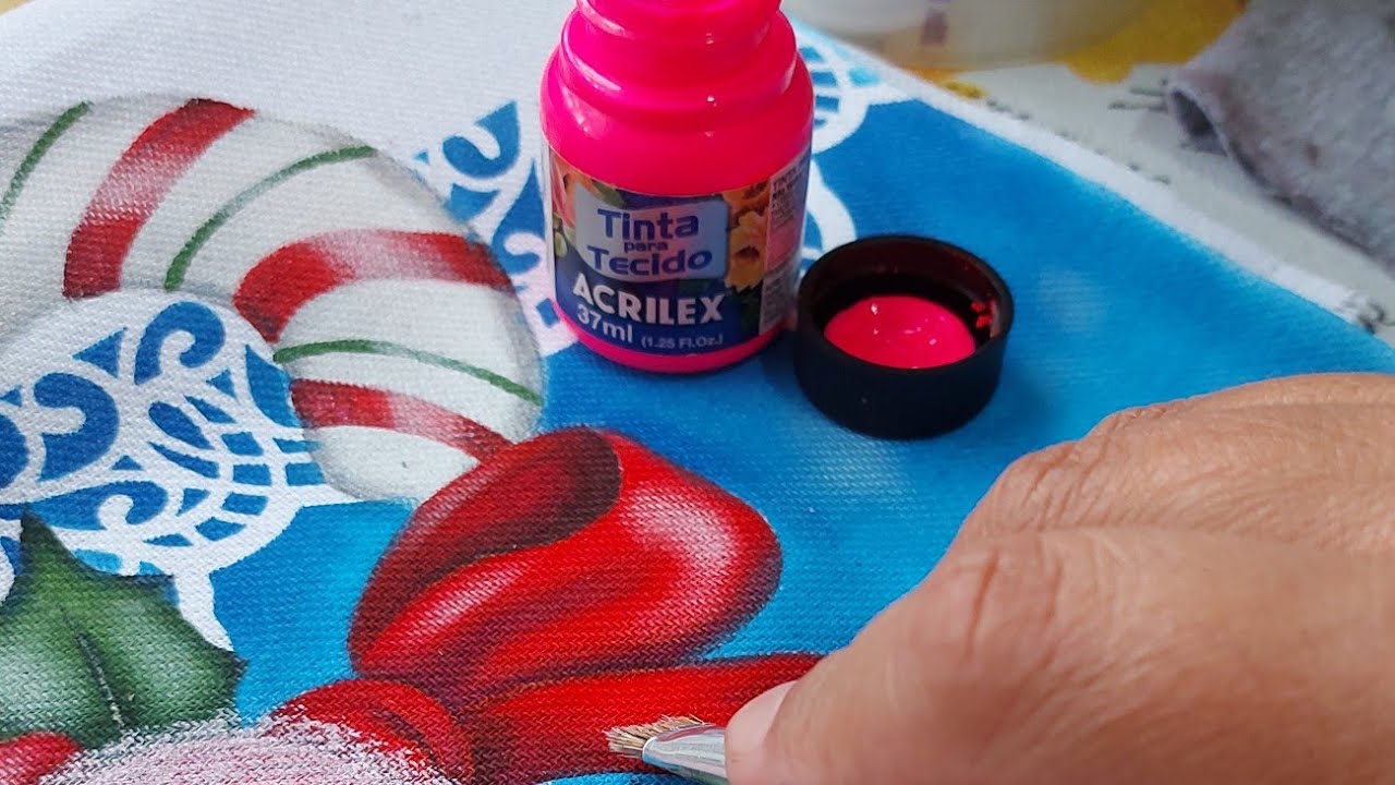 Dica r&aacute;pida - tintas fluorescentes - acrilex