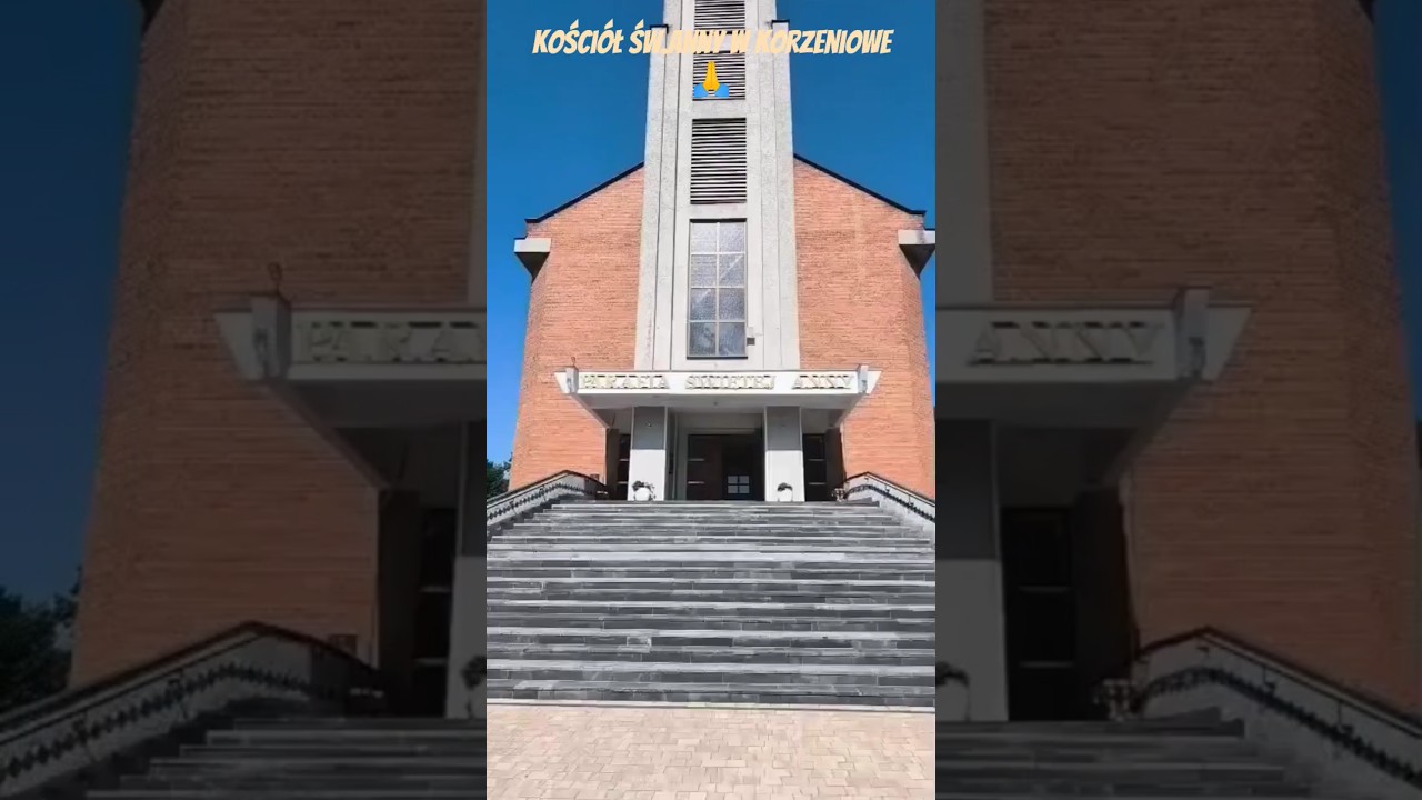 ⛪ Kości&oacute;ł św. Anny w Korzeniowie ✨ Historia i piękno świątyni 🙏#kości&oacute;ł #shorts #church