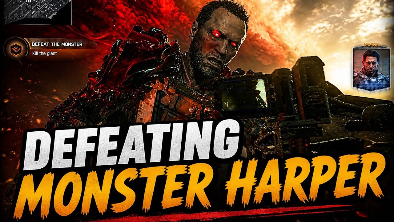 Call of Duty: Black Ops 7 &ndash; Defeating Monster Harper (Insane Battle) - Mission 7 - Fracture