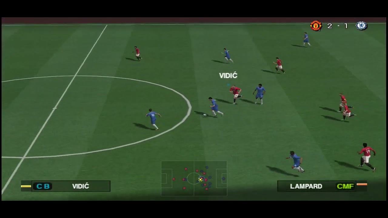 EFOOTBALL PES2013 PPSSPP MANCHESTER UNITED VS CHELSEA F.C.