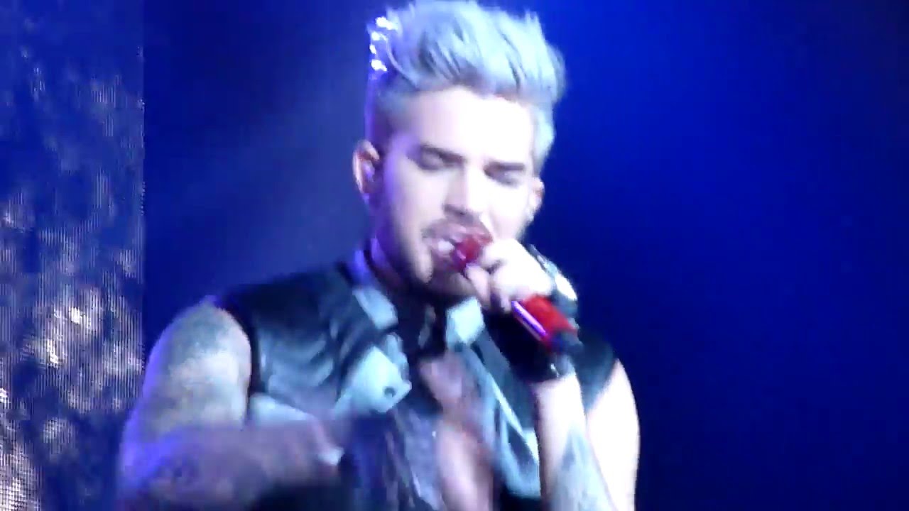 HD - Adam Lambert - Runnin' /Chokehold/Sleepwalker (live) @ Gasometer, Vienna 2016 Austria