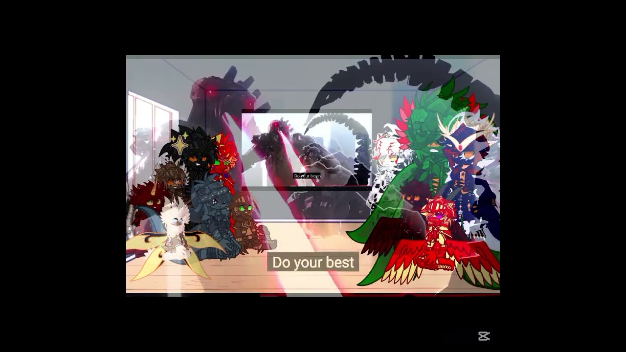 My Monsterveres characters react @PapyrusDaBatata 