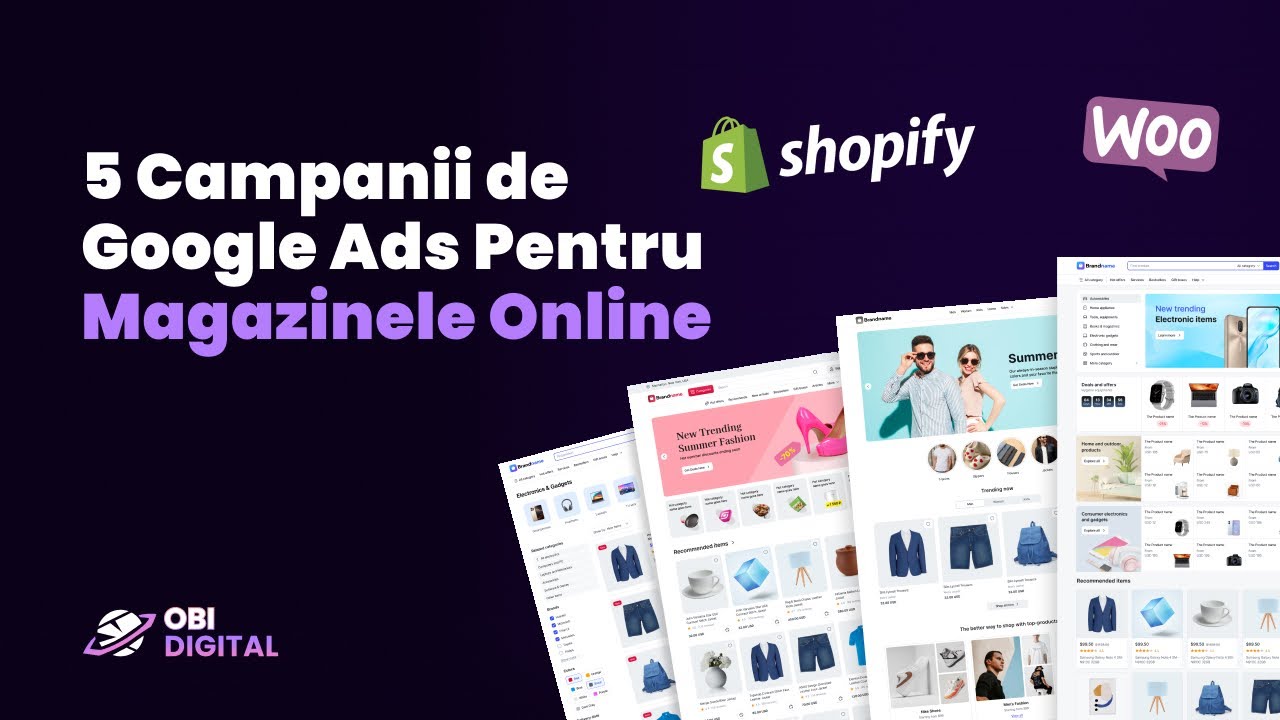 5 Campanii de Google Ads Pentru Magazinele Online