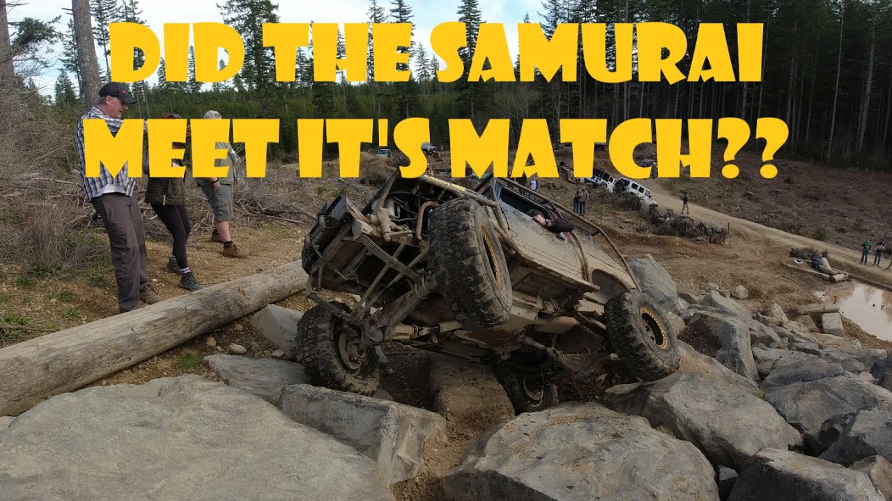 Samurai ROLLS on Sasquatch at Tahuya ORV park!