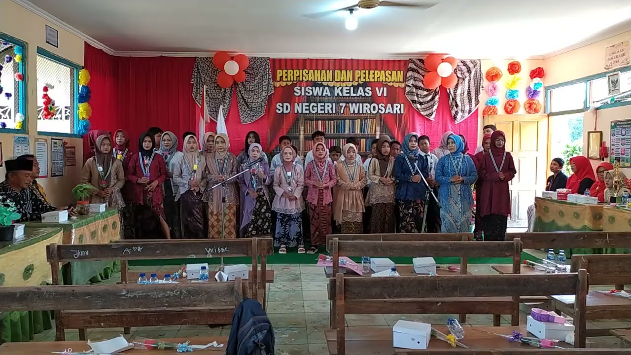 Pelepasan Siswa Kelas 6 SD Negeri 7 Wirosari ( Part 4 )