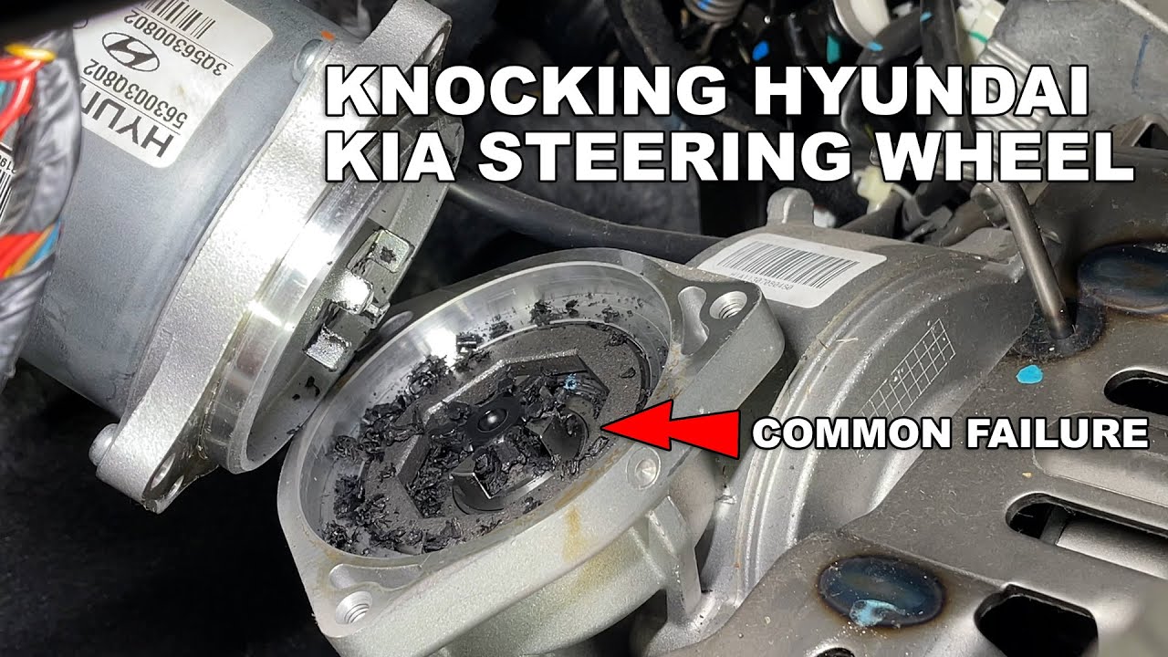 Стук в рулевом колесе HYUNDAI KIA: замена рулевой тяги: HYUNDAI SONATA 2013 года