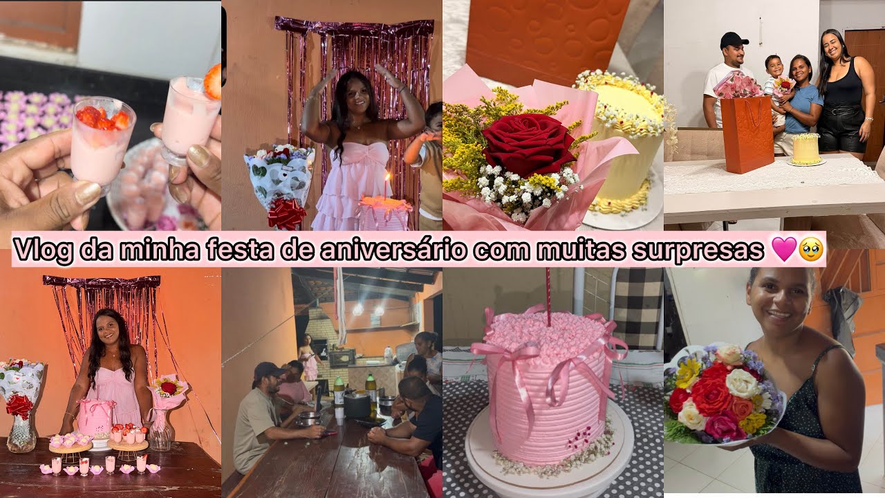 PREPARATIVOS + ARRUME-SE COMIGO / VLOG DA MINHA FESTA DE ANIVERSÁRIO  / teve muitas surpresas lindas