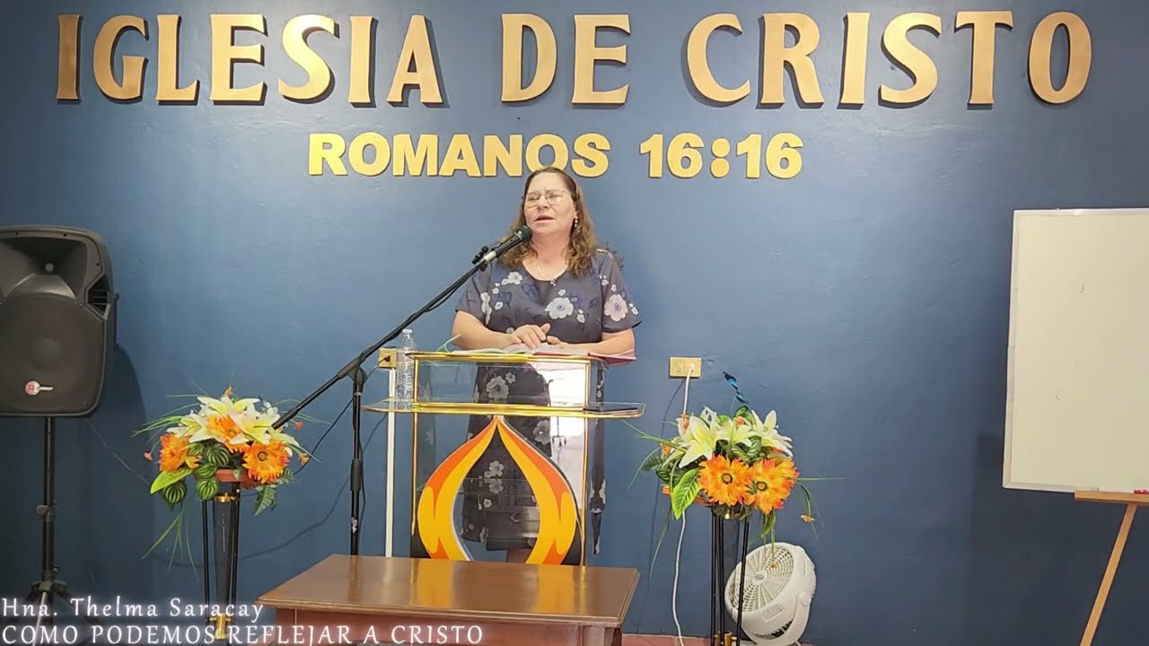 CLASE PARA MUJERES - COMO PODEMOS REFLEJAR A CRISTO