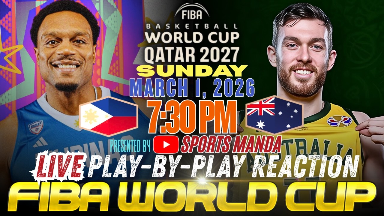 🔴GILAS VS AUSTRALIA │ FIBA World Cup Asian Qualifier Play-By-Play Reaction & Scoreboard