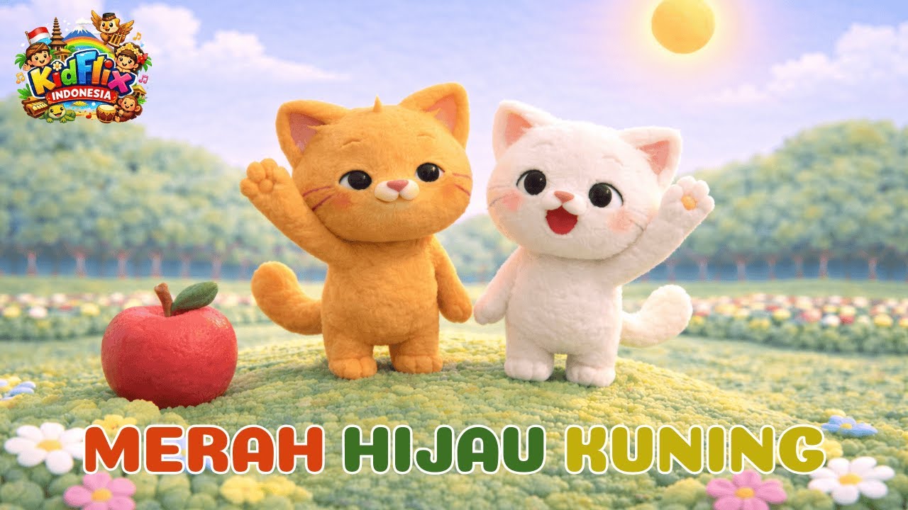Ayo Belajar Bersama Kiki - Lagu Anak Mandiri & Edukatif | Lagu Anak Kucing Meong-Meong | KidFlix