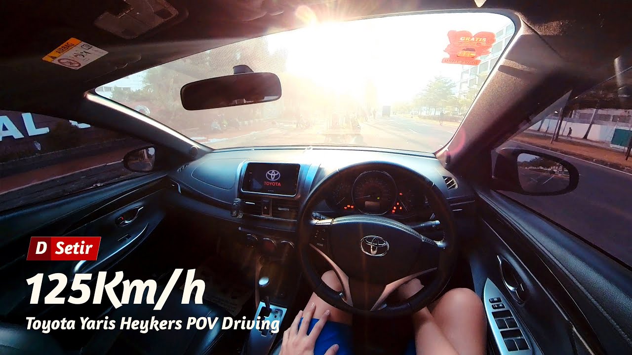 Toyota Yaris Heykers 1.5 L AT | 2017 | POV Driving Impression Indonesia | D Setir