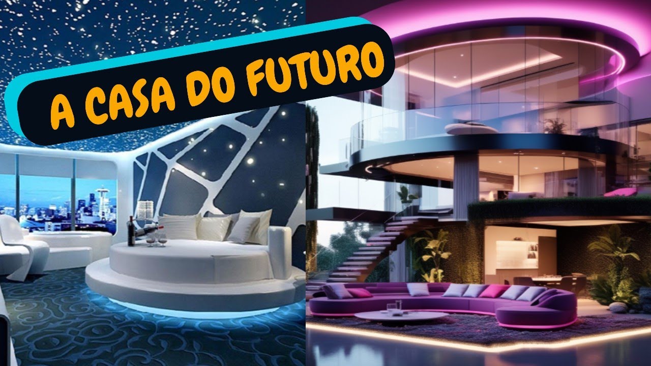 DECORAÇÃO FUTURISTA  - DECORAÇÃO MODERNA CONTEMPORÂNEA DE CASAS E APARTAMENTOS - CASA E CONSTRUÇÃO