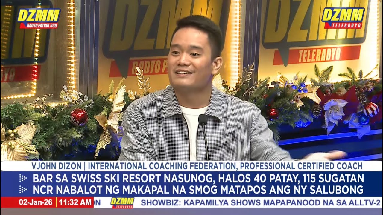 How to Start 2026 Right? Life Coach Vjohn LIVE on DZMM Teleradyo