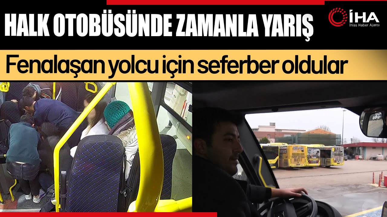Şoförün Refleksi, Sağlıkçı Yolcuların Müdahalesi Hayat Kurtardı