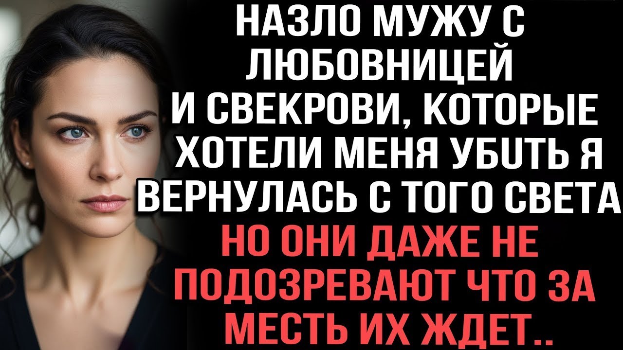 Назло мужу с любовницей и свекрови, которые хотели меня убuть я вернулась с того света.