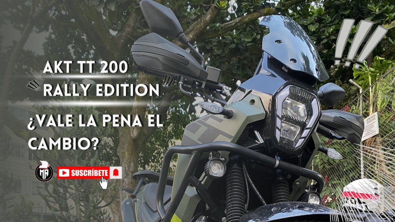 ¿Vale la Pena el Cambio? Nueva AKT TT 200 Rally Edition  | Test Ride Completo
